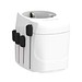 SKROSS Pro 3-Pole World Travel Adapter, weiß