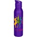 Sky 650 ml RCS-zertifizierte, einwandige Trinkflasche aus recyceltem Edelstahl, mittelviolett