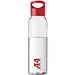 Sky Tritan Flasche, 650 ml, rot,transparent