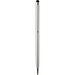 Sleek Stylus Matte Pen Silber Blaue Tinte