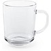SOFFY. Tasse aus Glas 230 mL, Transparent