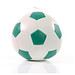 Soft-Fußball, weiß/grün, groß