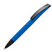 Softtouch-Drehkugelschreiber Winnipeg, blaue Mine, blau