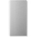 Solar Powerbank 8000 mAh, Mattsilber