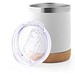 SOLBERG TUMBLER. Reisebecher aus Edelstahl, 400 ml, Weiß