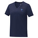 Somoto T-Shirt mit V-Ausschnitt für Damen, navy, M
