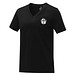 Somoto T-Shirt mit V-Ausschnitt für Damen, schwarz, L