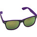 Sonnenbrille aus Kunststoff mit verspiegelten Gläsern, UV 400 Schutz, violett
