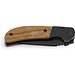 SPLIT. Taschenmesser aus Edelstahl und Holz, Natur
