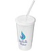 Stadion doppelwandiger Becher, 350 ml, transparent klar