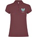 Star Poloshirt für Damen, Berry Red, L