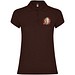 Star Poloshirt für Damen, Chocolat, M