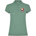 Star Poloshirt für Damen, Dark Mint, S