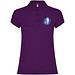 Star Poloshirt für Damen, lila, S