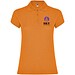 Star Poloshirt für Damen, orange, S
