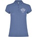 Star Poloshirt für Damen, Riviera Blue, XL