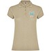 Star Poloshirt für Damen, sand meliert, L