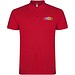 Star Poloshirt für Kinder, rot, 7/8