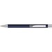 uma® Metall-Kugelschreiber Straight SI, blaue Mine, dunkelblau