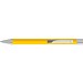 uma® Metall-Kugelschreiber Straight SI, blaue Mine, dunkelgelb