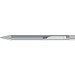 uma® Metall-Kugelschreiber Straight SI, blaue Mine, hellgrau