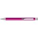 uma® Metall-Kugelschreiber Straight SI, blaue Mine, magenta