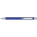 uma® Metall-Kugelschreiber Straight SI, blaue Mine, mittelblau