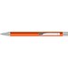 uma® Metall-Kugelschreiber Straight SI, blaue Mine, orange