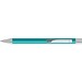 uma® Metall-Kugelschreiber Straight SI, blaue Mine, petrol
