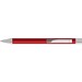 uma® Metall-Kugelschreiber Straight SI, blaue Mine, rot