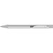 uma® Metall-Kugelschreiber Straight SI, blaue Mine, silber-matt