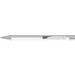 uma® Metall-Kugelschreiber Straight SI, blaue Mine, weiss