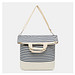 Strandtasche JUIST,beige, blau