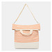 Strandtasche JUIST,beige, rot