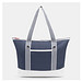 Strandtasche MARLENE,beige, marineblau