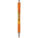Striped Grip Pen Orange Blaue Tinte