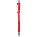 Striped Grip Pen Rot Blaue Tinte