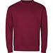 Sweatshirt unisex Crew, S, garnet