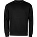 Sweatshirt unisex Crew, S, schwarz