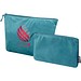 Swift GRS-recyceltes Kulturbeutelset aus Samt, Deep Sea Green