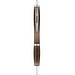 SWING rPET. Recyceltes PET (100% rPET)-Kugelschreiber mit Metallclip, Schwarz