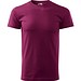 T-Shirt Herren Basic, 2XL, fuchsia