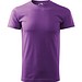 T-Shirt Herren Basic, 2XL, lila