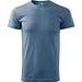 T-Shirt Herren Basic, 4XL, denim