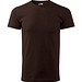 T-Shirt Herren Basic, 4XL, kaffee