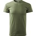 T-Shirt Herren Basic, 4XL, khaki