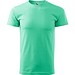T-Shirt Herren Basic, 4XL, minze