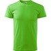 T-Shirt Herren Basic, S, apfelgrün