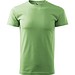 T-Shirt Herren Basic, S, erbsengrün