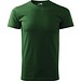 T-Shirt Herren Basic, S, flaschengrün